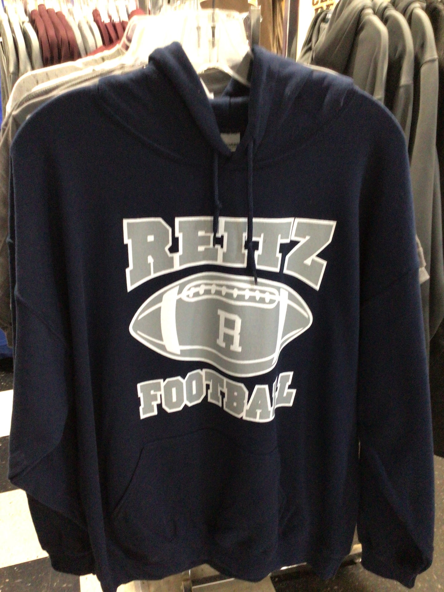 Reitz - Gildan Football Hoodie