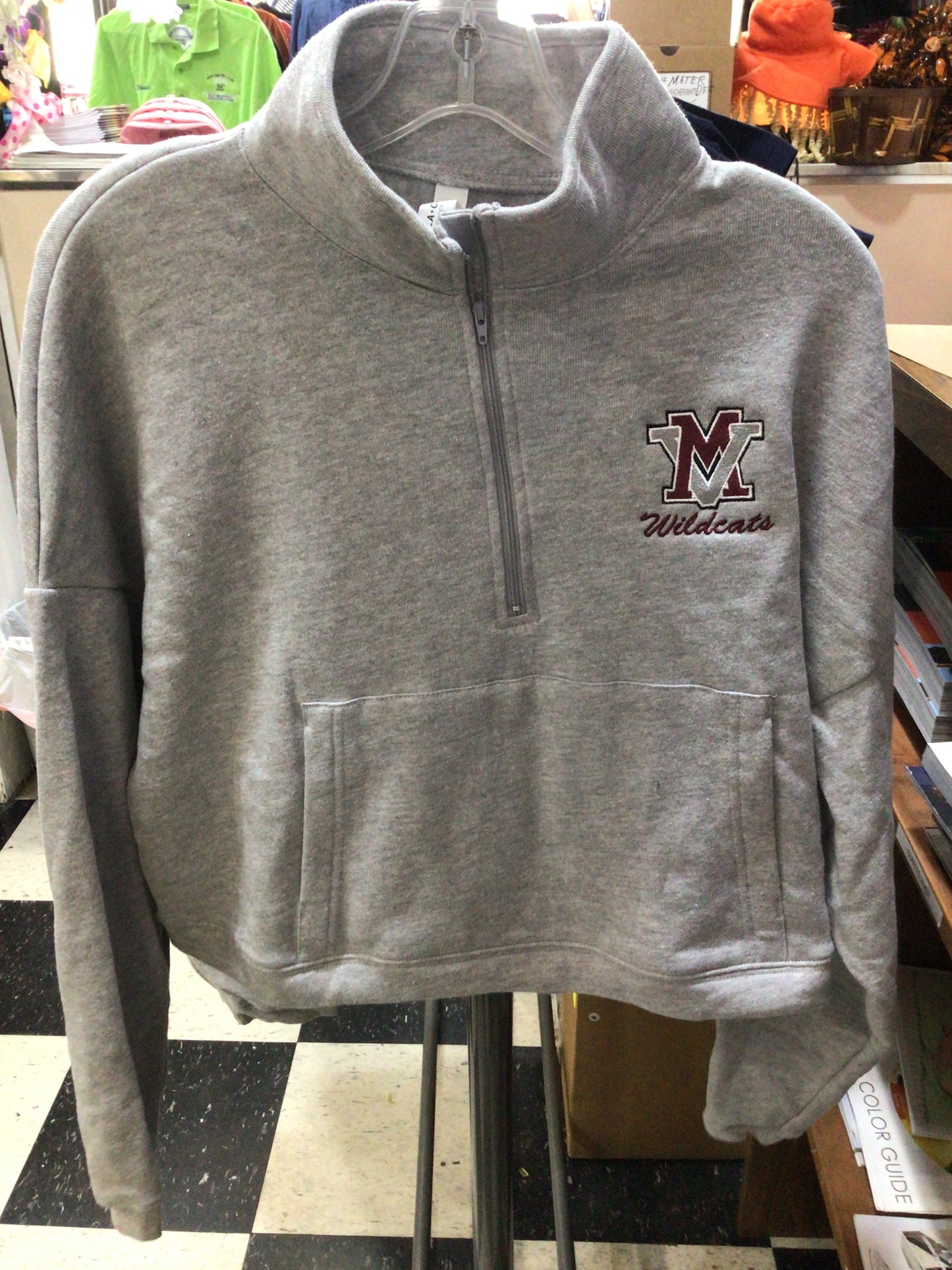 Mt. Vernon - Bella Women’s Half Zip Pullover