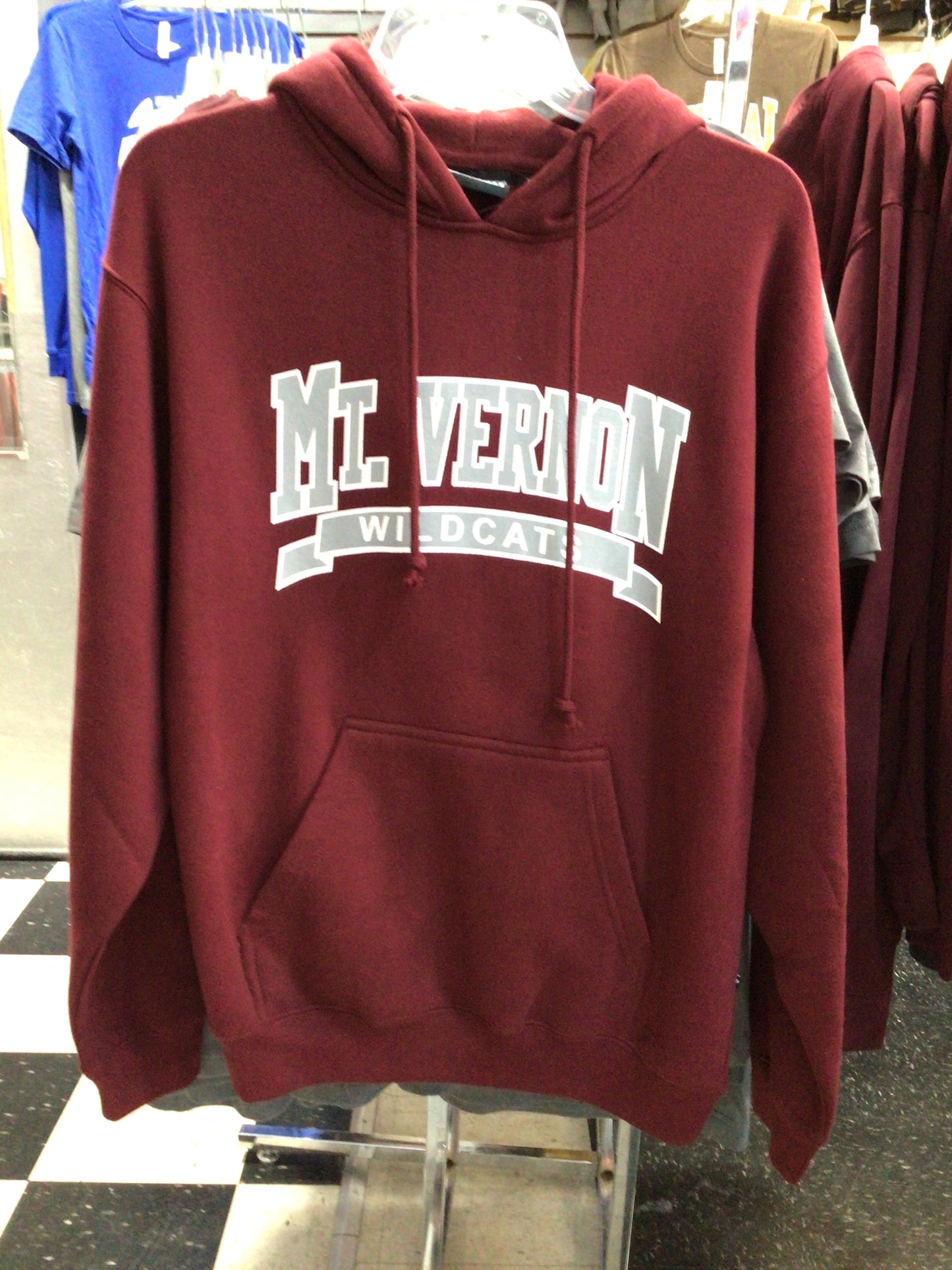 MV - Wildcats Banner Hoodie