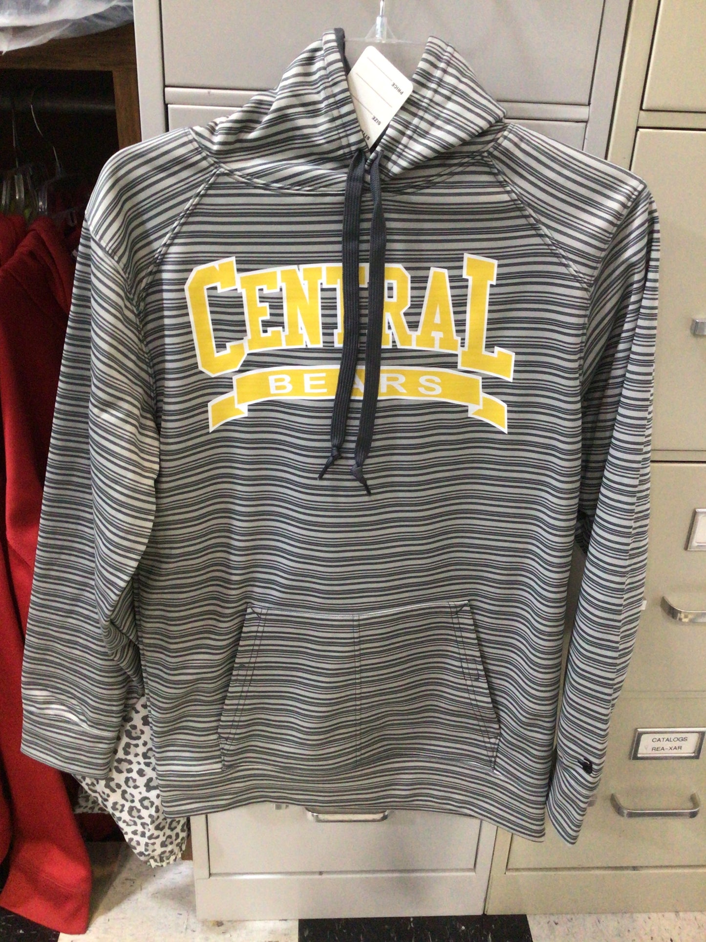 Central - Banner Stripe Fleece Hoodie