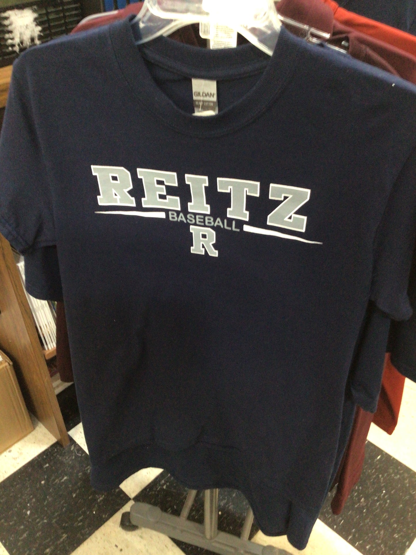 Reitz - R Baseball S/S Tee