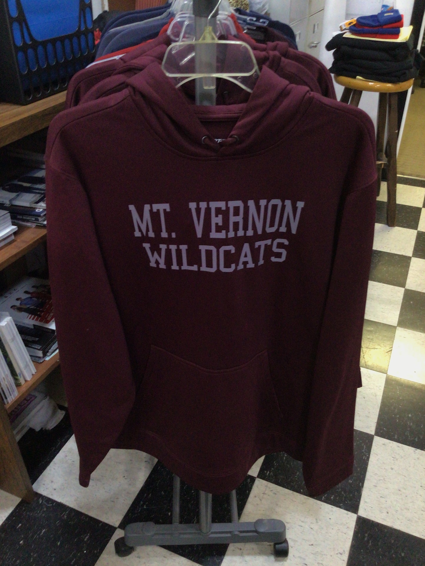 Mt. Vernon - ST Mt. V Wildcats Dri - Fit Hoodie