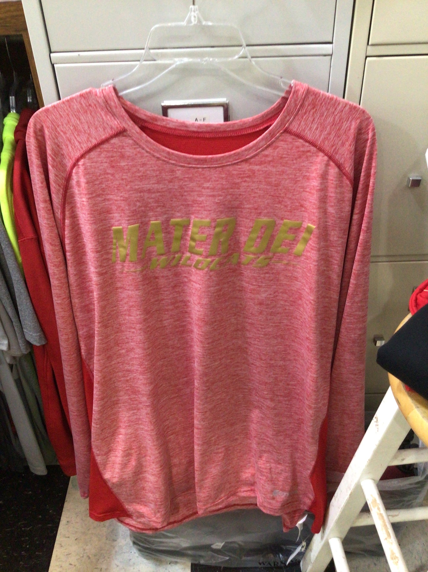 Mater Dei - Slant Logo Coolcore L/S Tee