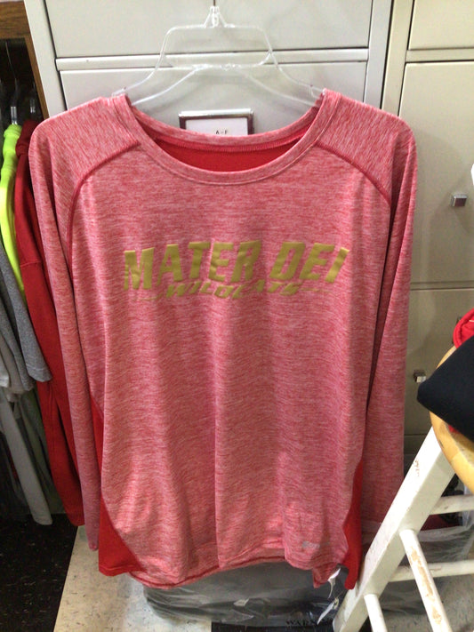Mater Dei - Slant Logo Coolcore L/S Tee