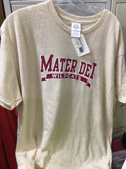 Mater Dei - Snow Heather S/S Tee