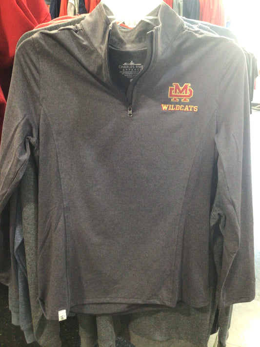 Mater Dei - Women’s Heathered C.R. Interlock MD 1/4 Zip
