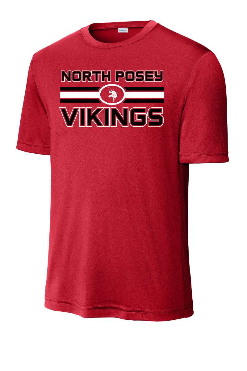 North Posey - Big Stripes Dri Fit Tee
