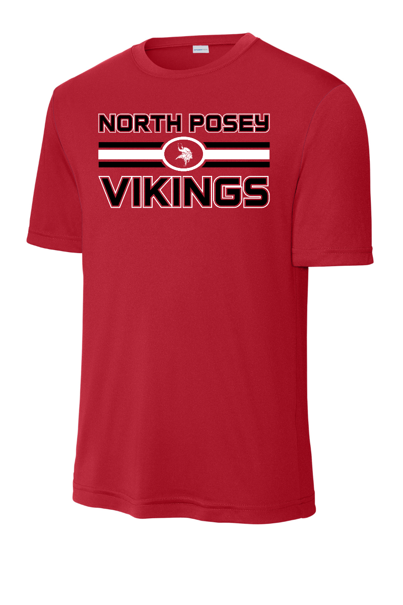 North Posey - Big Stripes Dri Fit Tee