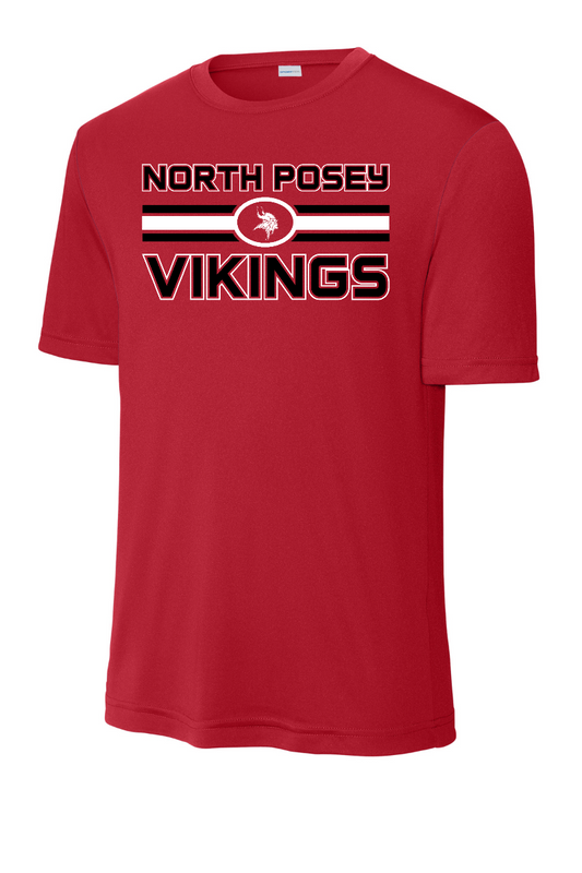 North Posey - Big Stripes Dri Fit Tee
